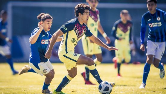 América empata ante Cruz Azul en el Clásico Joven de la categoría Sub20