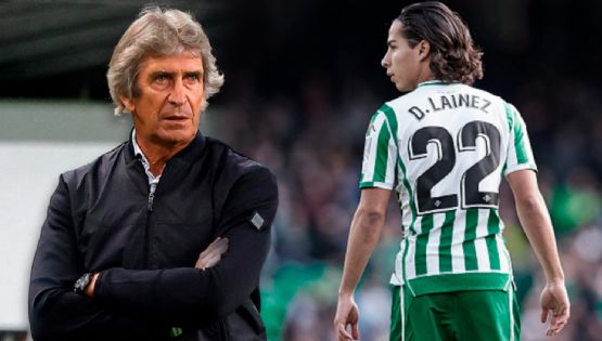Manuel Pellegrini responde a la falta de minutos de Diego Lainez con el Real Betis