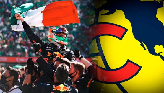 Club América manda mensaje de felicitación al piloto mexicano Sergio 'Checo' Pérez por su podio en el GP de México