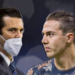 Los problemas que hay en el América entre Sebastián Córdova y Santiago Solari 
