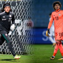 Carlos Acevedo se rinde ante el arquero del Club América, Guillermo Ochoa