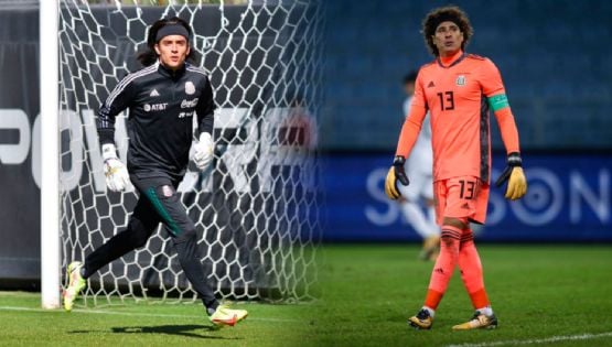 Carlos Acevedo se rinde ante el arquero del Club América, Guillermo Ochoa