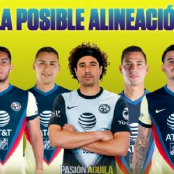 Posible alineación del América para enfrentar a Querétaro en la Jornada 6
