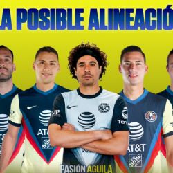 La Posible Alineación del América para su partido contra Atlas