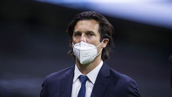 Video | Santiago Solari se hace presente en el partido del Club América Femenil