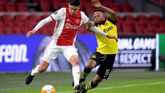Partidazo de Edson Álvarez en la goleada del Ajax al Young Boys en la Europa League