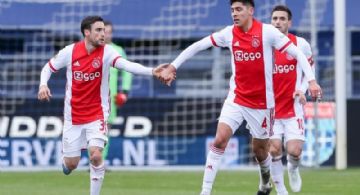 El defensa mexicano Edson Álvarez sigue brillando con el Ajax y colabora en la victoria frente al PEC Zwolle