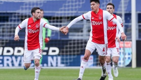 El defensa mexicano Edson Álvarez sigue brillando con el Ajax y colabora en la victoria frente al PEC Zwolle