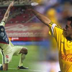 Homenaje de Henry Martin a Cuauhtémoc Blanco en gol contra Chivas