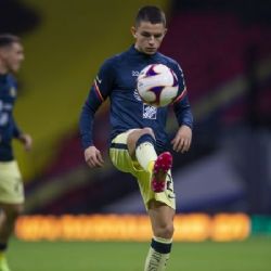''Cada vez que juegue con la camiseta del América voy a dejar la vida'': Álvaro Fidalgo, mediocampista azulcrema