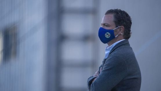 El presidente deportivo del América, Santiago Baños, responde sobre la opción de comprar a Álvaro Fidalgo