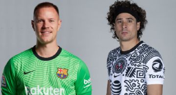El arquero del FC Barcelona, Marc ter Stegen, manda mensaje al capitán del Club América, Guillermo Ochoa