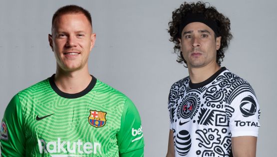 El arquero del FC Barcelona, Marc ter Stegen, manda mensaje al capitán del Club América, Guillermo Ochoa