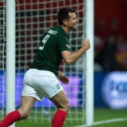 El ex-delantero mexicano Jared Borgetti se molesta tras el buen paso del Club América
