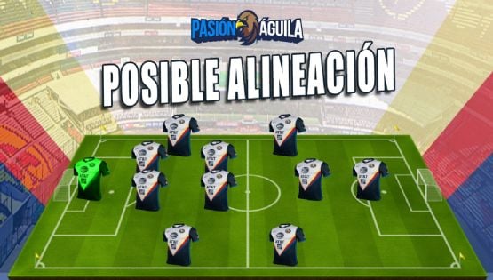 La posible alineación del América vs Cruz Azul sin los jugadores lesionados