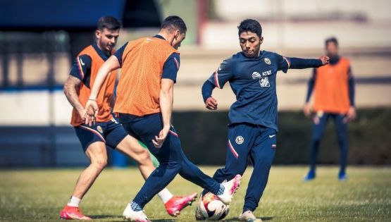 Dos jóvenes de las Fuerzas Básicas del Club América suben a entrenar con el primer equipo