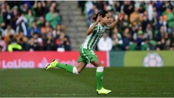 Diego Lainez supera con el Real Betis marca que tenía con el Club América