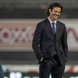 Santiago Solari manda mensaje a sus jugadores por su participación en el partido contra Olimpia