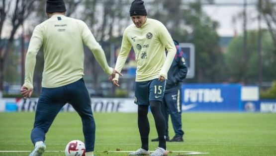 Nico Castillo comparte foto que confirma el gran ambiente que hay en el vestidor del América