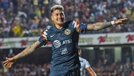 Video | Nico Castillo presume nuevo golazo en el entrenamiento del América