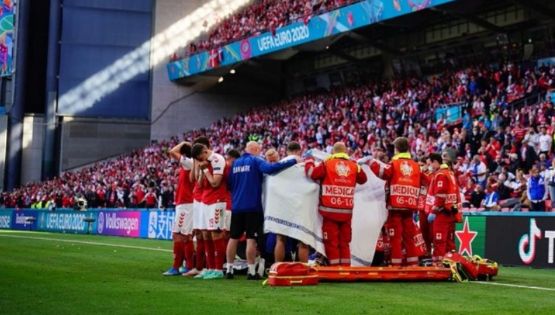 Club América manda mensaje de apoyo a Christian Eriksen tras su incidente en cancha