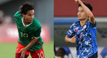 La estrella japonesa del Real Madrid, Take Kubo, elogia al canterano del América, Diego Lainez