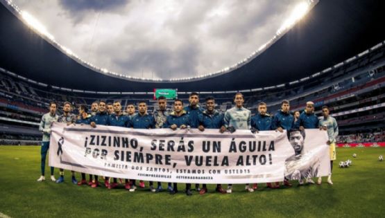 Gran homenaje del Club América para Zizinho dos Santos previo al encuentro contra Necaxa 