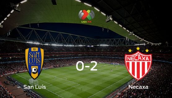  Necaxa se lleva la victoria después de vencer 2-0 a San Luís 