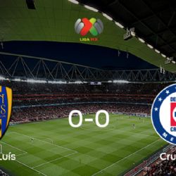  San Luís y Cruz Azul firman un empate sin goles (0-0)