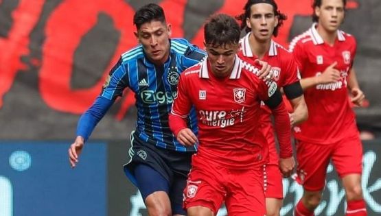 El canterano americanista Edson Álvarez se salva de la tarjeta roja al agredir a rival en Holanda