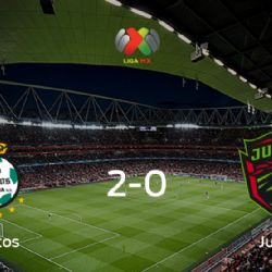  Santos Laguna consigue la victoria en casa frente a FC Juárez (2-0)