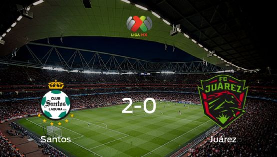  Santos Laguna consigue la victoria en casa frente a FC Juárez (2-0)