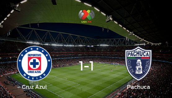 Reparto de puntos en el Estadio Azteca: Cruz Azul 1-1 Pachuca