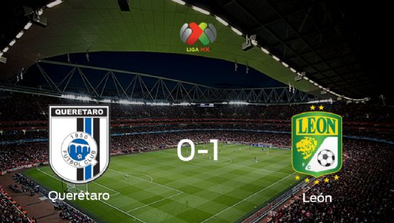  León gana a Querétaro en el Estadio La Corregidora de Querétaro (1-0)