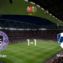  Monterrey logra un empate frente a Mazatlán (1-1)