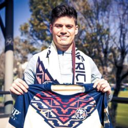 Extécnico de Jorge Meré, celebra su fichaje con el Club América