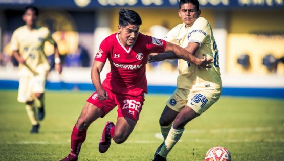 Club América Sub 18 empata en la Semifinal de Ida ante Toluca