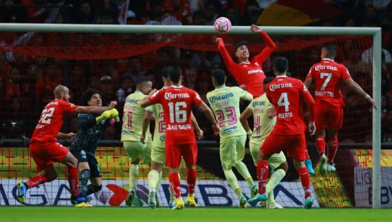 América llegará con vida para la Vuelta de la Semifinal frente a Toluca tras el gol de Emilio Lara