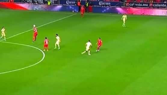 Pruebas de que el gol anulado de Toluca frente al Club América fue una decisión arbitral correcta