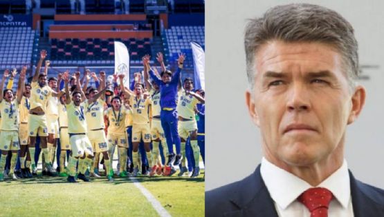 Héctor González Iñárritu expresa reconocimiento al trabajo del Club América Sub 18