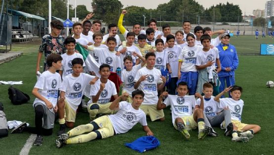 Club América Sub 13 se coronan campeones de la categoría