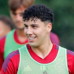 Jorge Sánchez regresa justo a tiempo a entrenar con el Ajax tras recuperarse de su lesión