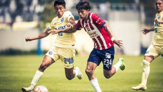 Club América Sub18 derrota contundentemente a Chivas y pasa a la semifinal del Apertura 2022