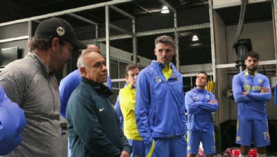 Video | Las palabras de Cristóbal Ortega a los jugadores del Club América