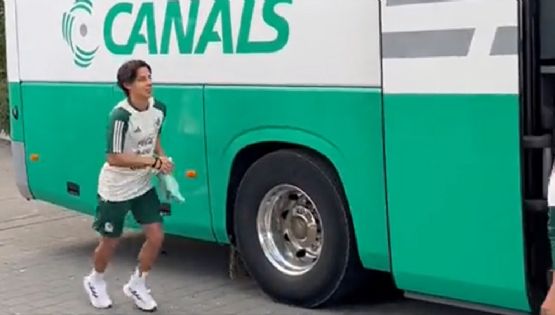Diego Lainez llega a la concentración de la Selección Mexicana en Girona y llena de dudas a los fans