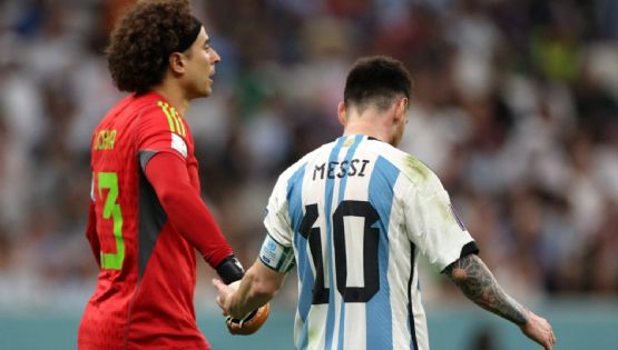 El momento de respeto mutuo entre Guillermo Ochoa y Lionel Messi