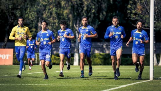 Jugadores del Club América empiezan los trabajos de pretemporada de cara al Clausura 2023