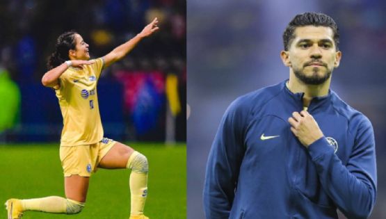 Henry Martín se rinde ante Scarlett Camberos y Mía Flores del Club América Femenil
