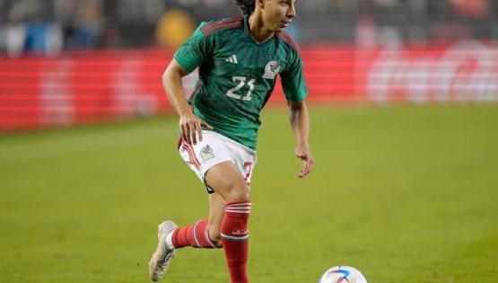 Diego Lainez lucha por el último lugar para Qatar 2022