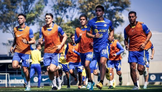 El nuevo refuerzo del Club América se integra de inmediato a los entrenamientos en Coapa